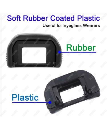 Canon EOS Eyecup 2-Pack for T5i T6 T3i T7i T2i T6i T4i T3 T5 SL1 SL2 SL3 Cameras + Hot Shoe Cover - Buy Online on GoSupps.com