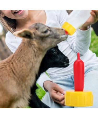 50PCS Small Animal Milk Drink Nipple - Soft Rubber Pacifier for Sheep, Goats - Nursing Bottle Teats for Orphaned Lambs - Buy Online on GoSupps.com