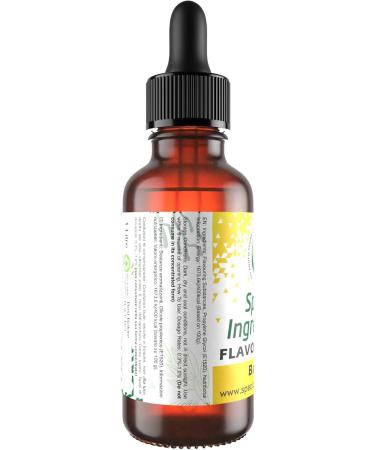 Banana Flavour Drop 1 Litre - Highly Concentrated Vegan Food Flavouring (Non GMO & Gluten Free) - Buy Online on GoSupps.com