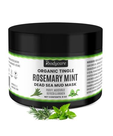 Whipped Dead Sea Mud Mask Bundle for Cleansing Face and Body Clean Pores Purify Moisturize with Kaolin Clay Green Tea Bentonite Clay (Rosemary Mint)