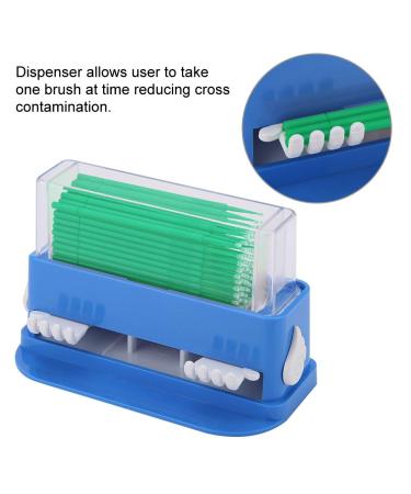 Buy Dental Micro Applicators | Multipurpose Flexible Tip Brushes - 3 Colors with Dispenser Box for Personal Care - Buy Online on GoSupps.com