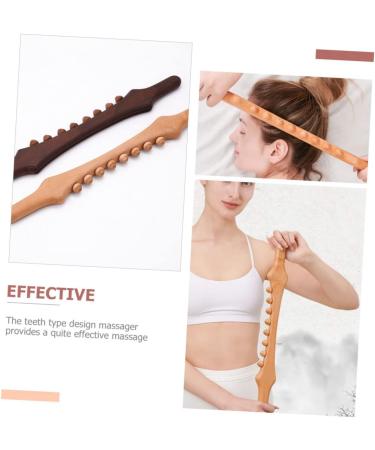 Frcolor Leg Tissue Massage Board - Deep Tissue Fascia Release Multi-Purpose Manual Yoga Stick for Arm Back and Muscle Health - International Shipping - Buy Online on GoSupps.com
