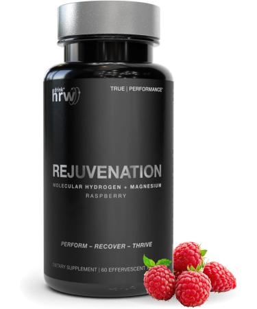 DRINK HRW Rejuvenation Unflavored Molecular Hydrogen Water Tablets (60ct) + Rejuvenation Raspberry Molecular Hydrogen Water Tablets (60ct) - Buy Online on GoSupps.com