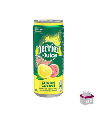 Perrier Water Lemon Guava 12 x 33cl