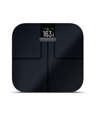 Garmin Index S2, Smart Scale with Wireless Connectivity, Measure Body Fat, Muscle, Bone Mass, Body Water% and More, Black (010-02294-02) Black Smart Scale - Buy Online on GoSupps.com
