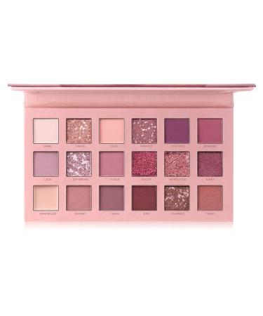 SPESHION 18 colors eye shadow huda mashed potato eyeshadow matte pearlescent sunset desert rose eye shadow plate