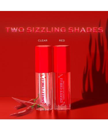 I Heart Revolution Sweet Chilli Lip Plumping Oil Glossy Effect Contains Vitamin E Red 4ml - Buy Online on GoSupps.com