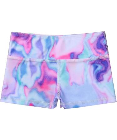 Moily Girls 2-Piece Athletic Outfit: Short Sleeve Top & Booty Shorts | Colorful | 10-12 Years - Buy Online on GoSupps.com