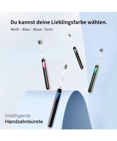 EVOWERA SMART HAND Toothbrush - Pressure Detection Coaching App WLAN Compatible Soft Bristles Color Display - Ideal for Adults - Buy Online on GoSupps.com