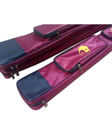 A ALFEEL Sword Carrying Case - Waterproof Chinese Kung Fu Taichi Martial Arts Double Layer Carrying Shoulder Bag Winered&Black - Buy Online on GoSupps.com