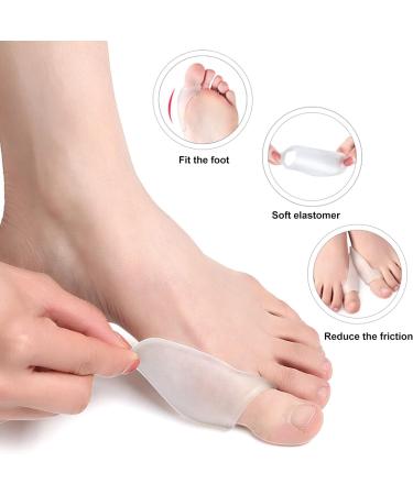 Bunion Corrector Sleeve | Toe Separators for Hallux Valgus & Hammer Toe | High Elasticity SEBS Material - Buy Online on GoSupps.com