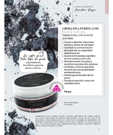 Florigan Activated Charcoal Night Detoxifying Face Cream 110grs. - Buy Online on GoSupps.com