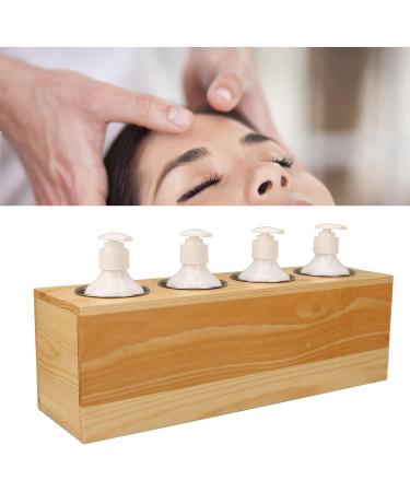 Premium Massage Oil Heater - Adjustable Temperature & Timer for 4 Bottles | 110-250V EU Connector - Buy Online on GoSupps.com