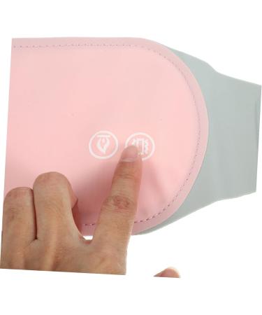 Heated Waist Belt for Menstrual Cramps | Warm Lumbar & Uterus Support | Cordless Heating Pad for Women - Pink - Buy Online on GoSupps.com