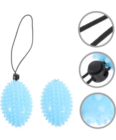 Beavorty 2 Pieces Strength Ball with Rope Handle - Durable Nylon Thorn Ball for Fitness | International Shipping Available - Buy Online on GoSupps.com