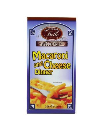 G n rique MISSISSIPPI BELLE - Mississippi Belle Macaroni And Cheese Dinner 206G - 206G - Pack of 3 - Sold By Lot