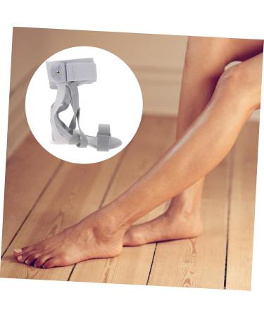 FRCOLOR Foot Immobilizer Drop Foot Brace - Ankle Support Breathable AFO Splint for Men - PVC White Foot Support for Plantar Fasciitis & Household Use - Buy Online on GoSupps.com