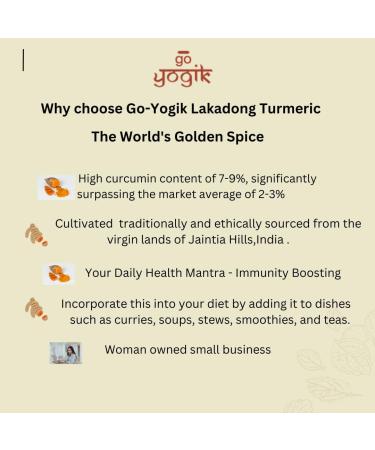 Premium Lakadong Turmeric Powder 450g | High Curcumin Lab Tested | Direct from India - Buy Online on GoSupps.com