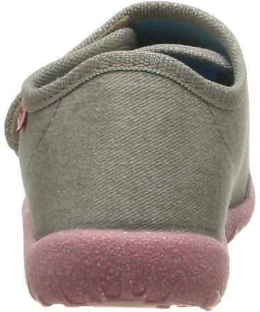 Superfit Girl's Spotty Slipper 1 UK Child Grey White 2030 | Cozy and Stylish Slippers for Kids - Buy Online on GoSupps.com