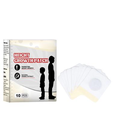Height Growth Patches 10pcs Healthy Bone Growth Foot Stickers for 12-36 Years (A Box of 10pcs)