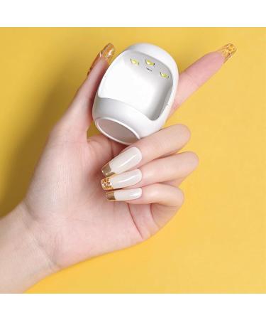 Caili UV LED Nail Lamp - 2 PCs Gel Nail Dryer with Smart Timer & Open Design for Shellac & All Gel Polishes - Buy Online on GoSupps.com