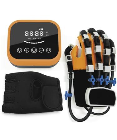 Smart Rehabilitation Robot Gloves Stroke Hemiplegia Rehabilitation Training Equipment Multiple Modes Wireless Mirroring for Hand Dysfunction Patients/2172 (Color : Left Size : X) X Left