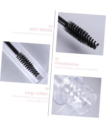 MAGICLULU 96 Pcs Mascara Empty Tube Lip Gloss Containers Refillable Tubes Mascara Wand Earth Tones Brush - Buy Online on GoSupps.com