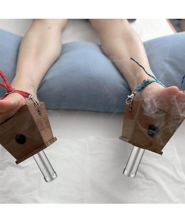 Heallily Portable Stainless Steel Moxibustion Stick Holder for Acupuncture Therapy - Pain Relief & Menstrual Complaints - 6 Pieces - Buy Online on GoSupps.com