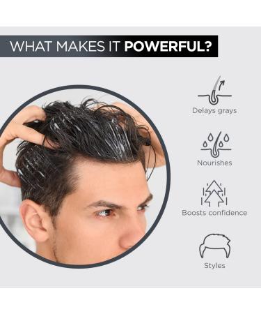 The Man Company Anti-Graying Hair & Beard Cream for Men | Nourishes & Styles | Toxin-Free | 75gm - Buy Online on GoSupps.com