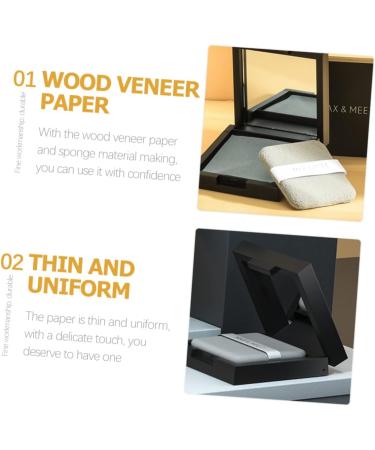 POPETPOP 2 Sets Oil Blotting Paper Makeup Tools Facial Tool Makeup Oil-Absorbing Blotting Paper + Powder Oily Skin Cleaning Tissue The Face Oil-Absorbing Film Raw Wood Paper - Buy Online on GoSupps.com