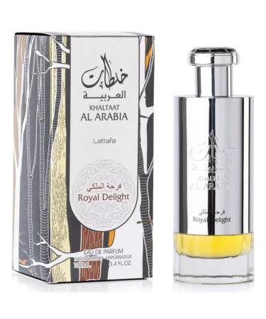 Lattafa Khaltaat Al Arabia Royal Delight for Men - 3.4 oz EDP Spray - Buy Online on GoSupps.com