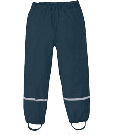 Kids Waterproof Windproof Breathable Rain Pants - Size 12 Dark Blue - Buy Online on GoSupps.com