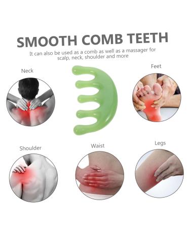 Frcolor 5-Style Wooden Massage Comb - Scalp Care Device for Men | Travel-Friendly Hair Grooming Tool | Best Household Product for Relaxation - Buy Online on GoSupps.com
