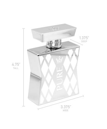 Eternal Pure EDP Inspired by Bleu de C 3.4 oz (100ml) Long-lasting Vegan Clean Ingredients Cologne Spray 2000 sprays per bottle - Buy Online on GoSupps.com