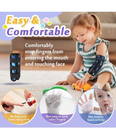 Thumb Sucking & Nail Biting Treatment for Kids | Finger Guard & Nail Stopper | Anti Nose Picking Brace | Pediatric Elbow Immobilizer (1PCS) - Buy Online on GoSupps.com