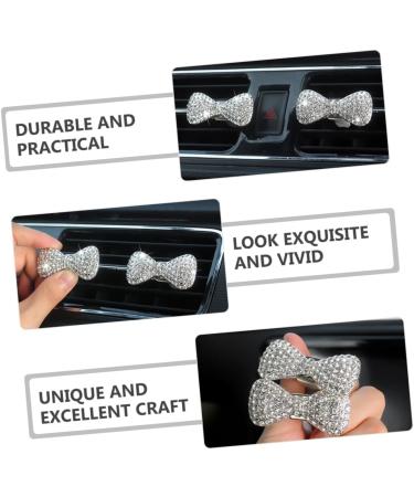 Buy Mobestech Zinc Alloy Air Vent Clips - Stylish Car Interior Accessories with Rhinestones - Buy Online on GoSupps.com