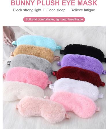 Adjustable Satin Sleep Mask for Men & Women - Comfortable Blackout Eyeshade (2 Pack Random Colors) - Perfect for Restful Sleep - Buy Online on GoSupps.com