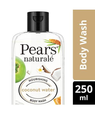 Pears Naturale Nourishing Coconut Water Bodywash 250ml - Hydrating Cleansing for All Skin Types | Shop Internationally - Buy Online on GoSupps.com