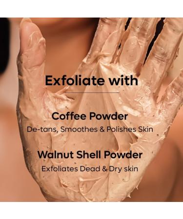 Shimmer Body Scrub with Coffee - Exfoliating Scrub for Smooth & Glowing Skin | Unisex | 150g - Shop Now - Buy Online on GoSupps.com