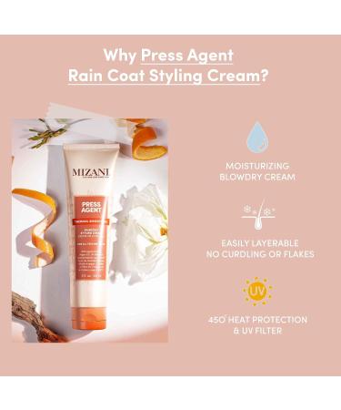 MIZANI Press Agent Raincoat Thermal Styling Cream & Serum - Heat Protection for Salon-Quality Style - Buy Online on GoSupps.com