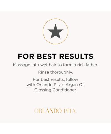 ORLANDO 1108984 Pita Argan Oil Shampoo 27 oz - Nourishing & Revitalizing Hair Care - International Shipping Available - Buy Online on GoSupps.com