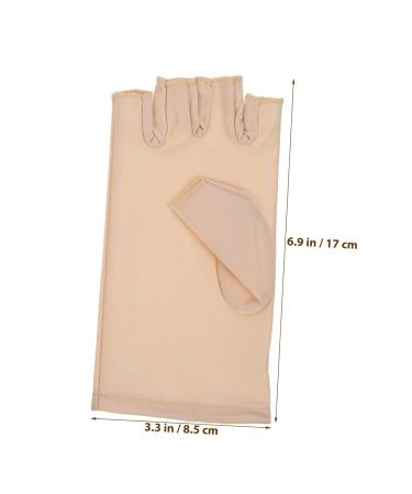 Healeved 3 Pairs Nail Gloves Miss Protection Spandex Shield - Buy Online on GoSupps.com