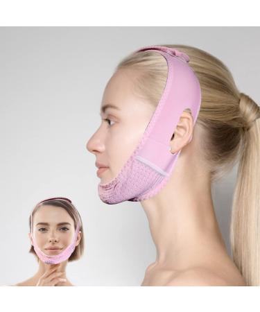 Chin Strap and Jaw Jawline Exerciser Set V Line Shaping Face Masks Double Chin Reducer Eliminator for Men & Women Contour Tightening & Firming Bandage Face Slimmer & Shaper - Buy Online on GoSupps.com