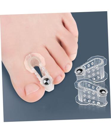 4 Pairs Magnetic Toe Separator Pedicure Tools for Feet - Hammertoe Splint, Yoga Toe Spacers for Women, Bunion Strap Foot Care - Buy Online on GoSupps.com