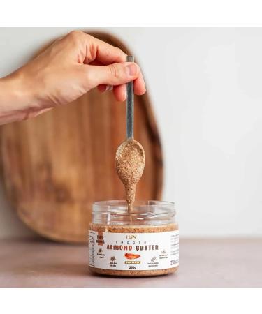  HSN HSN Almond Cream | 250g roasted almond butter Smooth and creamy texture 100% natural almond 0% additives | No palm fat or salt no added sugars - Buy Online on GoSupps.com