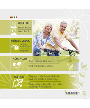SanaExpert LeberVital Pro - Herbal Dietary Supplement with Milk Thistle Turmeric & Artichoke for Liver Health | International Shipping Available - Buy Online on GoSupps.com