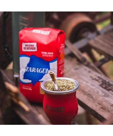 Buy Taragui Yerba Mate Tea 1kg | Authentic Argentine Detox & Energy Drink | 12-Month Ripening - Buy Online on GoSupps.com