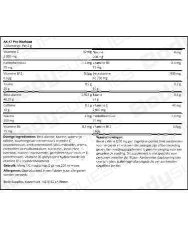 AK47 Labs AK47 PreWorkout 120servings Pineapple - Buy Online on GoSupps.com