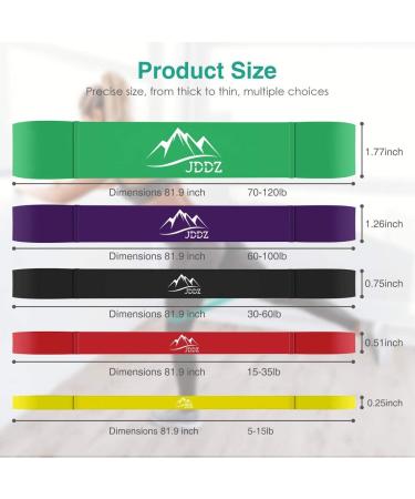 KMM Sports Pull Up Resistance Bands - 6 Pack for Effective Workouts - Buy Online on GoSupps.com