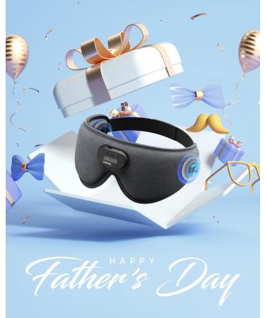 RENPHO EyeSnooze Sleep Mask with Bluetooth Headphones - Ultra Soft 3D Blackout Eye Mask for Side Sleepers, Men - Comfort Night Eye Mask - Fathers Day & Graduation Gifts - Buy Online on GoSupps.com